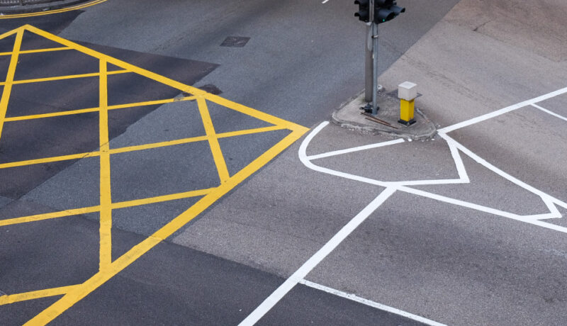 Yellow box junctions, time limits & cameras